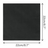 INSPIRE CHIC Men's Solid Color Herringbone Textured Pocket Square - 2 of 4
