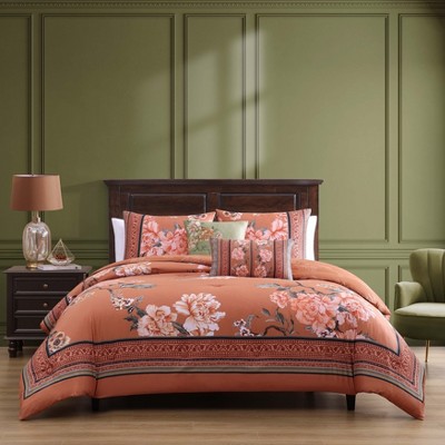 Bebejan Rossana 100% Cotton 5-Piece Reversible Comforter Set