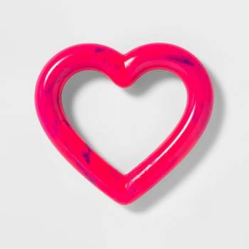 Pride Heart Rubber Dog Toy