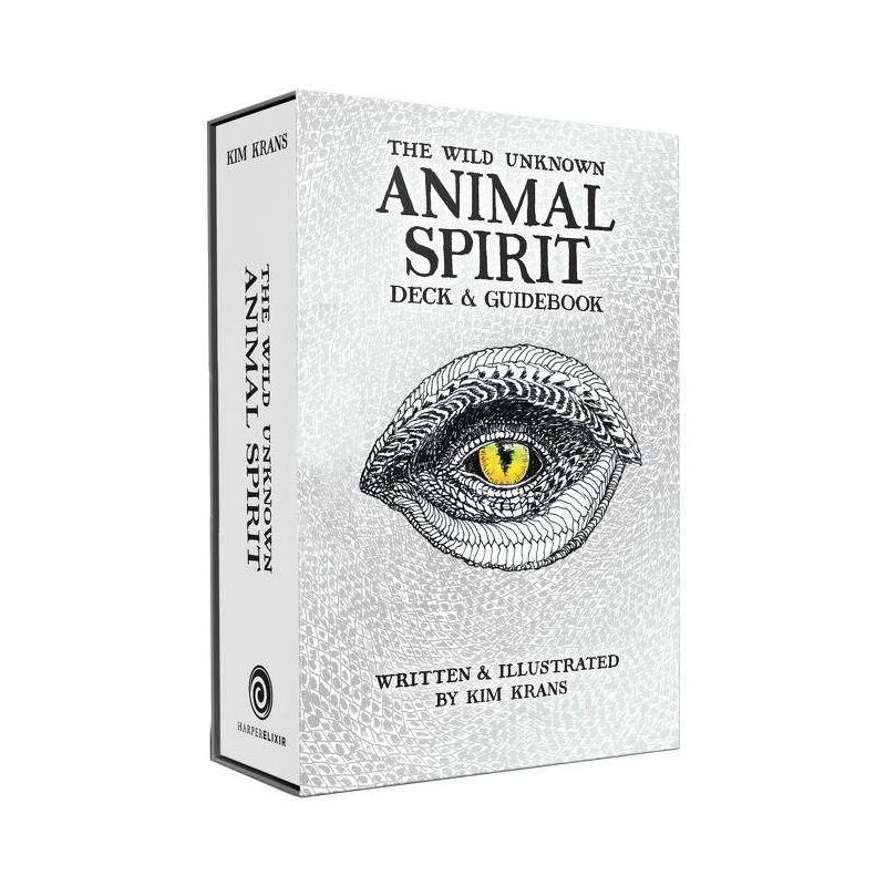 The Wild Unknown Animal Spirit Deck and Guidebook (Official Keepsake Box Set) - by  Kim Krans (Hardcover), 1 of 2