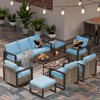 UPTIOT 8-Piece Outdoor Patio Conversation Set - 3 of 4