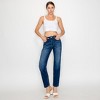 Wax Jeans Women's High Waisted Straight Leg Repreve Denim Jeans - 3 of 3