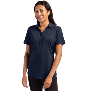 Cutter & Buck Forge Eco Stretch Recycled Womens Short Sleeve Polo - 1 of 2