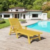 HYLEORY HDPE 5-Level Adjustment Outdoor Leisure Lounge Chair - 2 of 4