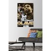 Trends International NFL New Orleans Saints - Chris Olave 24 Unframed Wall Poster Print Clear Push Pins Bundle 22.375" x 34" - 2 of 4