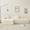 NicBex Upholstered Modular Sectional Sofa Modern L-Shaped Convertible Sectional Couch with 4 Pillows for Living Room,Apartment - 2 of 4