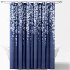 Ruso Weights Elegant Floral Design Shower Curtain - 2 of 4