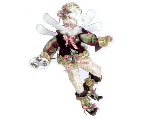 Mark Roberts Products 16" Collectible Chocolate Maker Christmas Medium Fairy - Gold/Brown