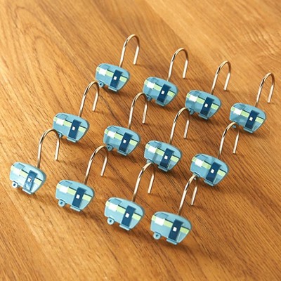 The Lakeside Collection Our Favorite Place is Together Bath Collection - Set of 12 Shower Hooks 12 Pieces
