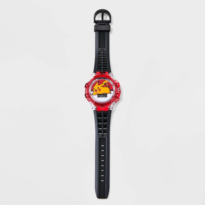 Boys&#39; Pokemon Pikachu Ball Watch - Red, 2 of 4