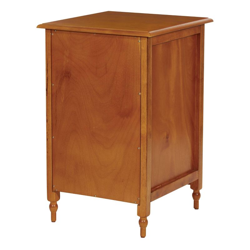 File Cabinet Cherry - OSP Home Furnishings, 4 of 8