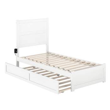Noho Bed with Footboard and Twin Trundle - AFI