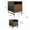 GDFStudio Abigail Moderm 24" Rectangular End Table - 3 of 4