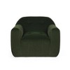 Modern Club Chair Sleek Accent Chair for Living Room or Office - 3 of 4