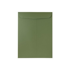 JAM Paper 9 x 12 Open End Catalog Envelopes Olive Green 100/Pack (31287534f) - 1 of 2