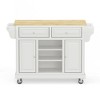 Glenwillow Home Kitchen Cart with Locking Casters - 3 of 4
