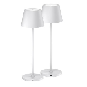 ONEWISH 2-Pack Touch-Control Cordless LED Table Lamp – Modern Holiday Décor, Gift for Family & Friends - 1 of 4