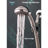 Whedon Champagne Massage Showerhead 2 gpm, Polished Chrome Plastic 5 settings Handheld - 4 of 4