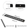 Unique Bargains Rectangle Ventilation Grille, Aluminum - 2 of 3