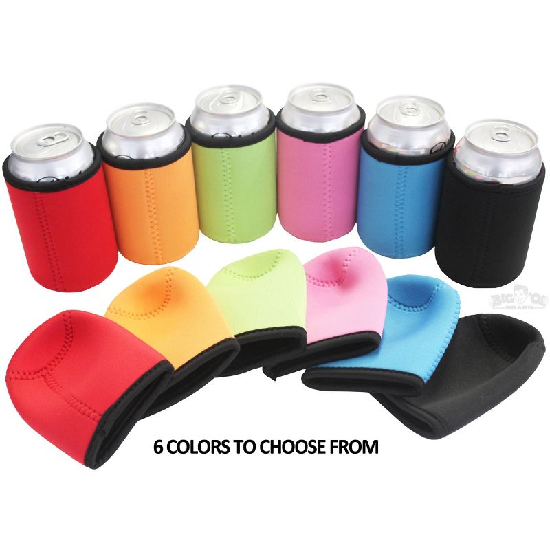 Thick Neoprene Can Cooler Beverage Insulator, 2 of 3