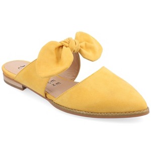 Journee Collection Womens Telulah Slip On Pointed Toe Mules Flats - 1 of 4