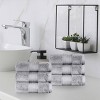 Luxury Cotton Heavyweight Solid Plush Towel Set by Blue Nile Mills - 2 of 4