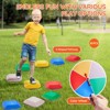 VEVOR Balance Stepping Stones for Kids, 10 PCS, Up to 220 lbs, Non-Slip Toddlers Sensory Stepping Stones, Toys for Children Aged 3 4 5 6 7 8+ - 4 of 4