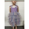 Springtime Fairy Lace and Stars Tiered Tutu Dress Mia Belle Girls - 3 of 4