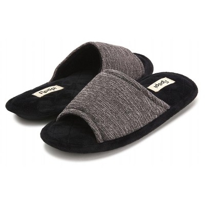 Floopi Women's Karen Velour Open Toe Slipper
