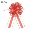 Unique Bargains Wedding Baskets Presents Christmas Large Pull Bow Gift Wrapping Bows Ribbons 20 Pcs - 3 of 4