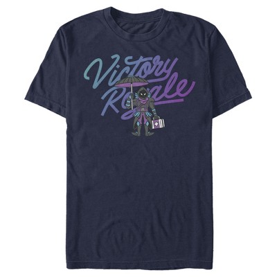 Men's Fortnite Raven Victory Royale T-shirt - Navy Blue - Large : Target