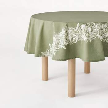 70" Round Floral Tablecloth - Threshold™ designed with Studio McGee