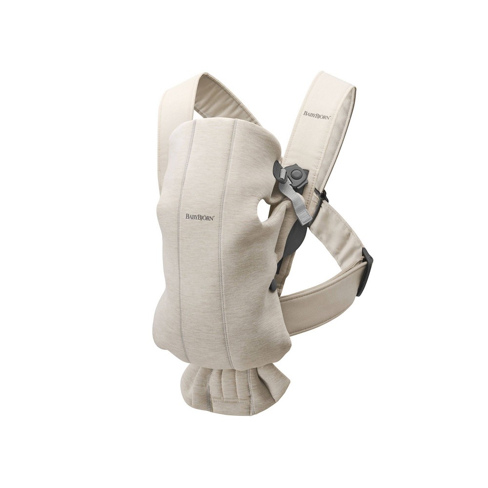 Photos - Baby Safety Products Baby Bjorn BabyBjorn Baby Carrier Mini - Light Beige 