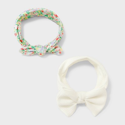 Baby Girls&#39; 2pk Soft Headbands - Cat &#38; Jack&#8482;