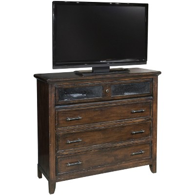 Hekman 941522RH Hekman Media Chest 941522Rh Rustic Hardwood