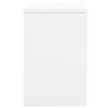 vidaXL Filing Cabinet White 35.4 in.x18.1 in.x28.5 in. Steel - 3 of 4