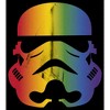 Adult Star Wars Large Rainbow Pride Stormtrooper T-Shirt - image 2 of 4