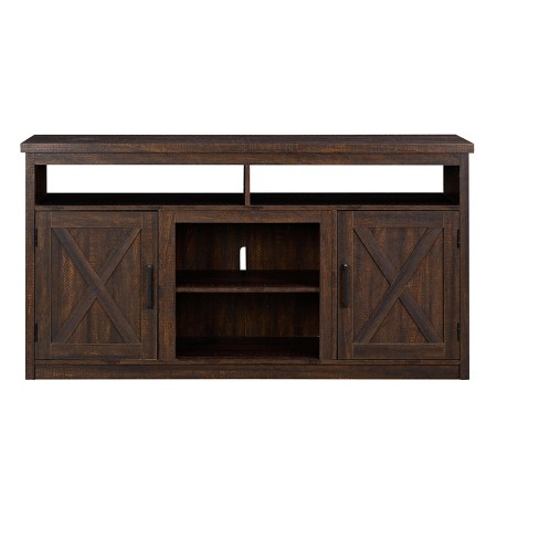 NicBex TV Stand for TVs up to 65 Inches,Farmhouse TV Media Console Table with 2 Cabinets and Open Shelves - image 1 of 3