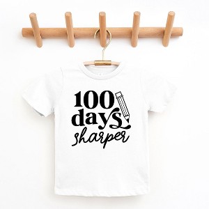 The Juniper Shop 100 Days Sharper Toddler Short Sleeve Tee - 1 of 2