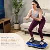 LifePro Black Fitness Platform: Enhance Your Home Workouts with Our All-in-One Vibration Plate and Loop Bands - 2 of 4