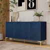 Bella Depot 4-Door Sideboard with Adjustable Shelves - 2 of 4