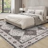 Machine Washable Vintage Rug – Soft Low Pile, Non-Slip, Stain-Resistant, Non-Shedding Carpet for Living Room, Bedroom - 3 of 4
