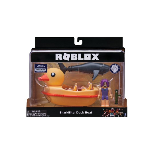 Roblox Celebrity Collection Sharkbite Duck Boat Vehicle - guest hat board roblox