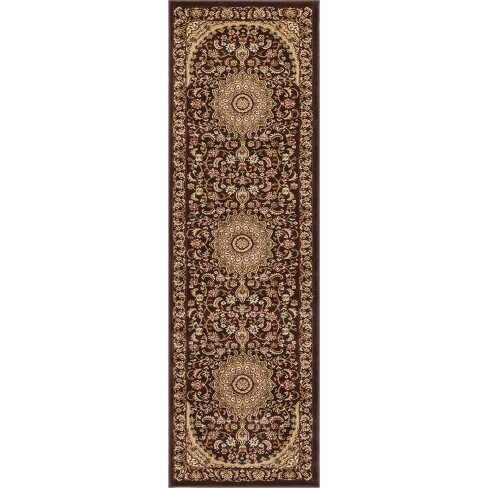 Well Woven Sultan Medallion Oriental Persian Floral Formal Traditional Modern Classic Thick Soft Area Rug - image 1 of 4