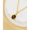 Molenia Healing Jewelry for Women, 925 Sterling Silver Malachite/Tiger Eye Necklace Pendant, Elegant Protective Healing Stone Gifts for Her - 3 of 4
