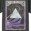 Pink Floyd Triangle With Clock And Rainbow Crew Neck Short Sleeve Charcoal Women's T-shirt - 2 of 3