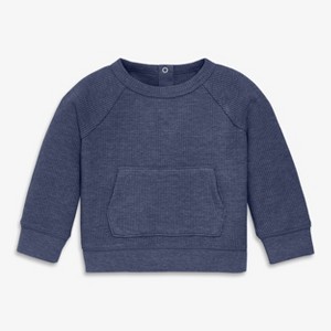 Primary Baby Heathered Waffle Pocket Tee - 1 of 1