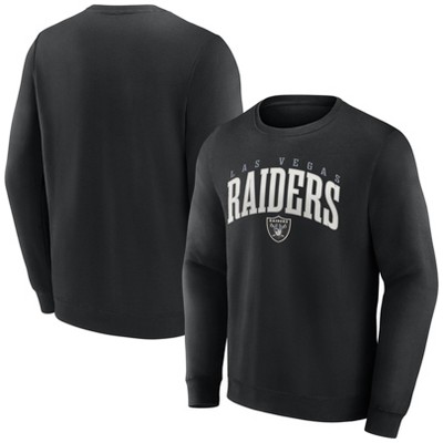 Nfl Las Vegas Raiders Men's Varsity Letter Long Sleeve Crew Fleece  Sweatshirt - S : Target