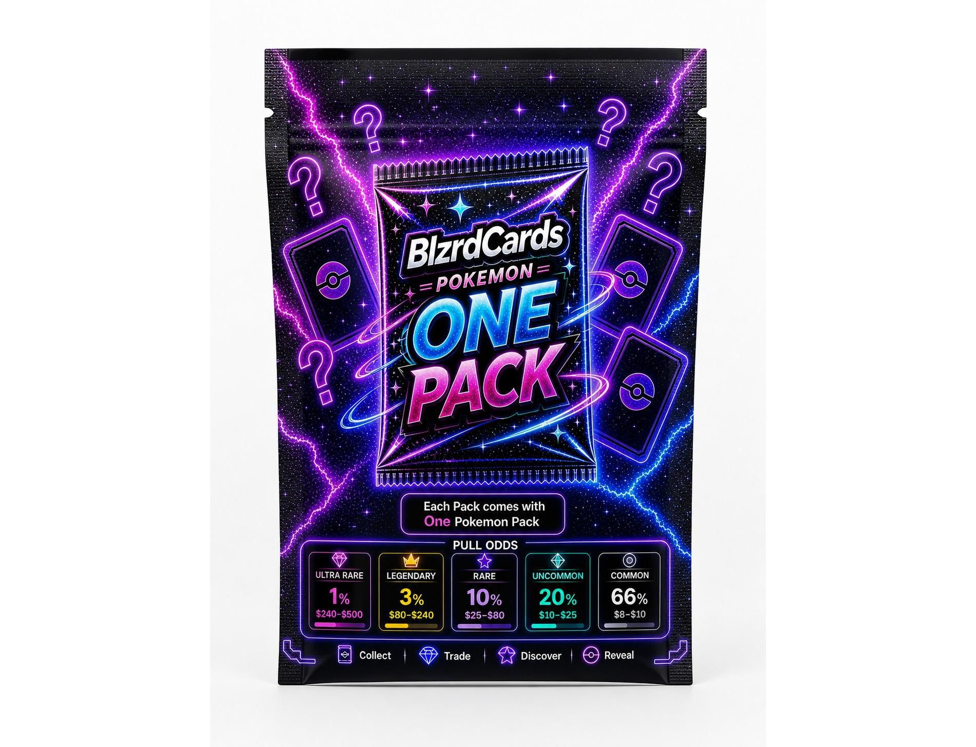Pokemon TCG Mystery Booster Pack Bag - Vol 1 by BLZRDCards