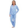 Collections Etc Fleece Butterfly Pj Set - 2 of 4